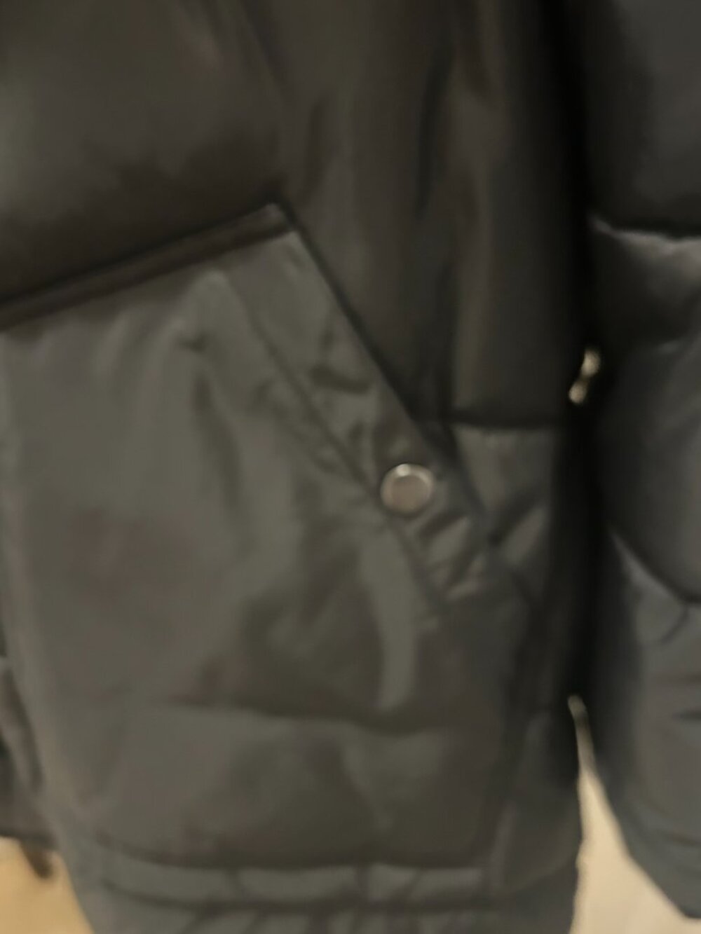 . Maralyn & Me Puffer Coat Gently Used Size 1X (Fits Like 2X) – Faux Fur Hood - Picture 3 of 7